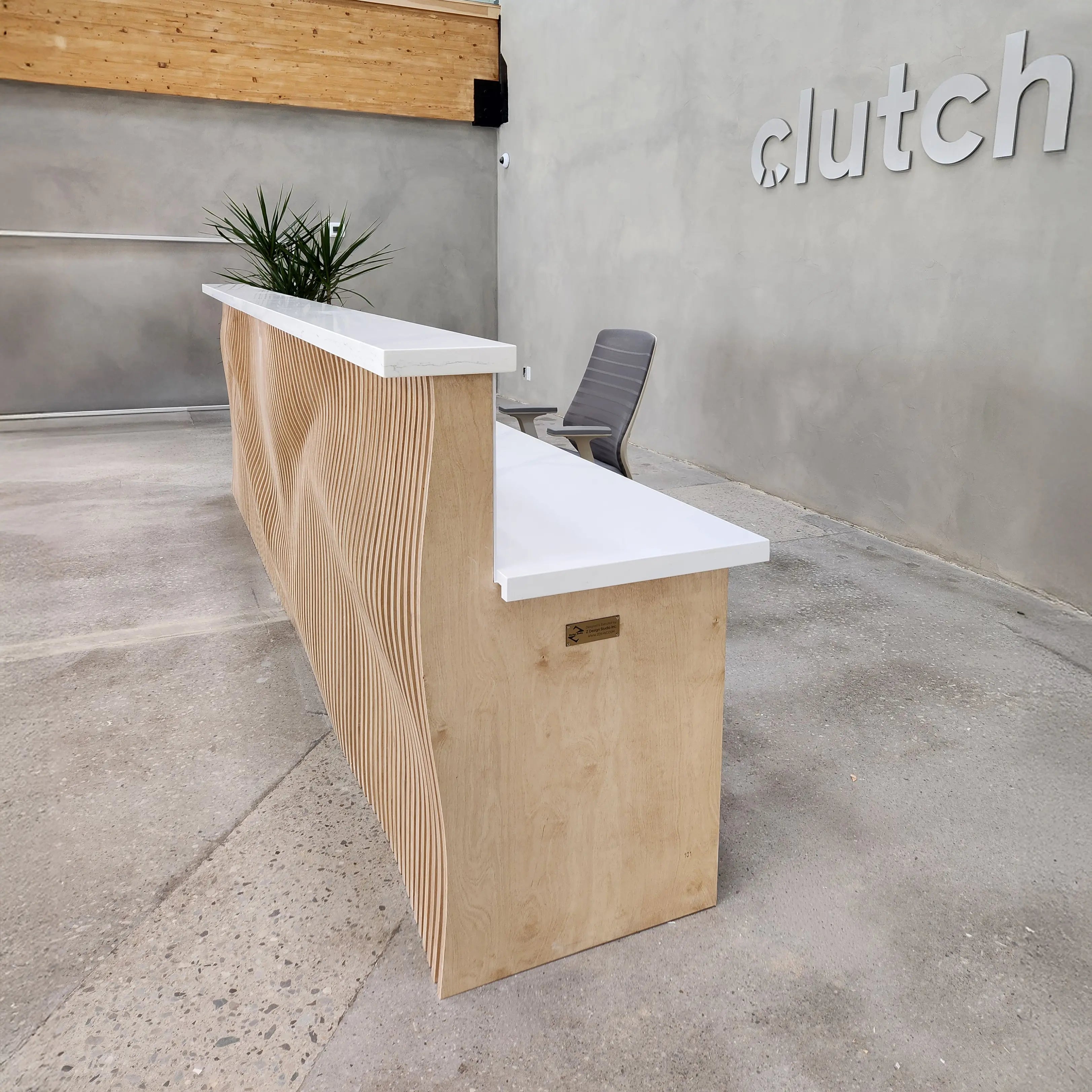 Elysion Parametric Reception Desk